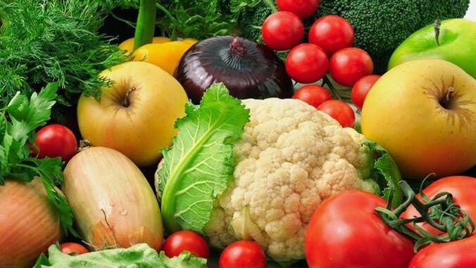 Diet with psoriasis of the head